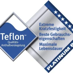 Kuhn Rikon Edelstahl Bratpfanne 28 Cm Mit Teflon® Platinum PLUS Antihaftbeschichtung, Kapselboden Mit Aluminiumkern Für Alle Herdarten Inkl. Induktion -Brutzellust Verkaufsgeschäft 00d8ed1f528aa62258c30e4ff97a064f