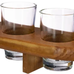 Relaxdays Schnapsbrett Holz Mit 6 Gläsern -Brutzellust Verkaufsgeschäft 0284230d1ccd7ccec23904fb7687b186