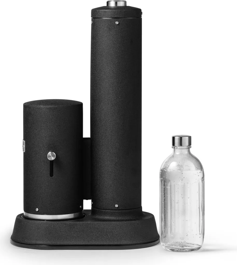 AARKE Wassersprudler Carbonator Pro Mattte Black Schwarz Glasflasche Edelstahl 3 AARKE Wassersprudler Carbonator Pro Mattte Black Schwarz Glasflasche Edelstahl – Bild 3