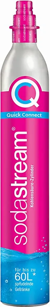 Sodastream Quick Connect Reservezylinder 60 L + 1 Glasflasche 5 Sodastream Quick Connect Reservezylinder 60 L + 1 Glasflasche – Bild 5