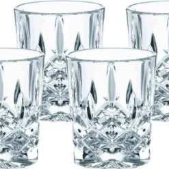 Nachtmann 100694 Noblesse Stamper Kristallglas, 55 Ml, H: 6,1 Cm, ø 5 Cm, Klar (4er Pack) -Brutzellust Verkaufsgeschäft 0938f8fa0c1903483aeb8d4d9924eee4