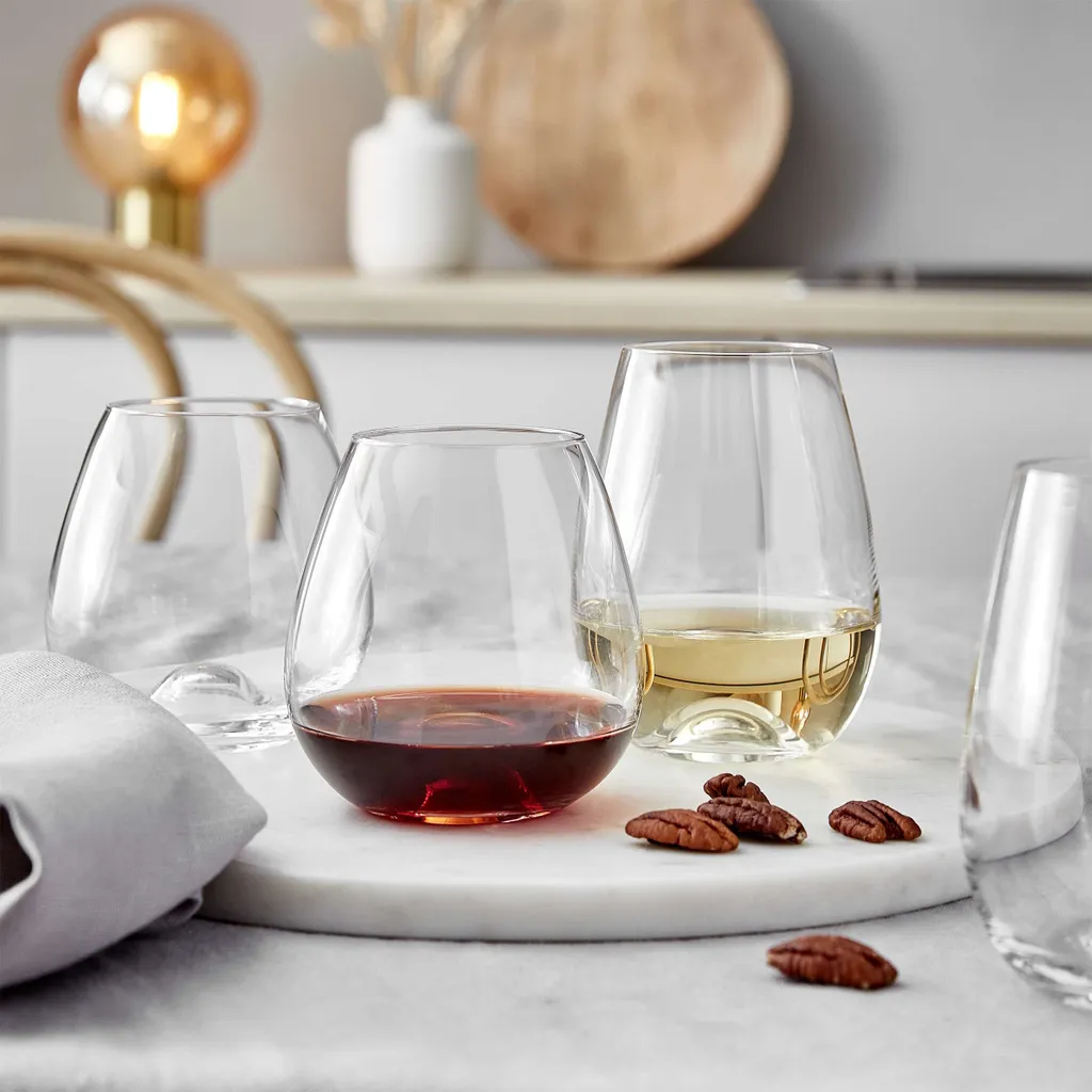 BUTLERS SENZA 6x Rotweingläser Ohne Stiel 440ml 2 BUTLERS SENZA 6x Rotweingläser Ohne Stiel 440ml – Bild 2