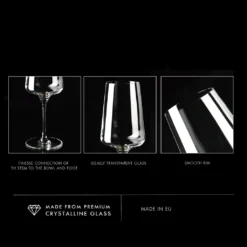 KROSNO Infinity Rotweingläser, 6er-Set, 500 Ml -Brutzellust Verkaufsgeschäft 0e2a0f207d7cb3a443fda89519f55be5