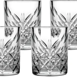 Pasabahce 52780 Shot Glas Stamper Timeless In Crystal Design 4er-Set -Brutzellust Verkaufsgeschäft 0fd232b91923d08e40465f2ab612abde
