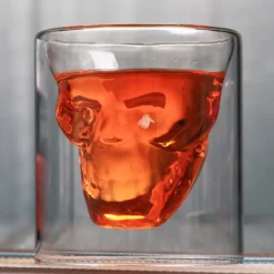 Skull-in-glass Winkee 4 Schnapsgläser Shot Glas Totenkopf Schädel 25ml Partyglas Weingläser -Brutzellust Verkaufsgeschäft 0ffa059d1b0b01b202b75d52b09b71b2