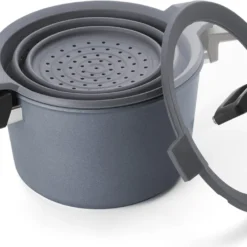 Woll Concept Plus Topf-Set 5-tlg. 4x Töpfe, 1x Sieb Induktion -Brutzellust Verkaufsgeschäft 1073e795ba093acd6203d01f773612a9