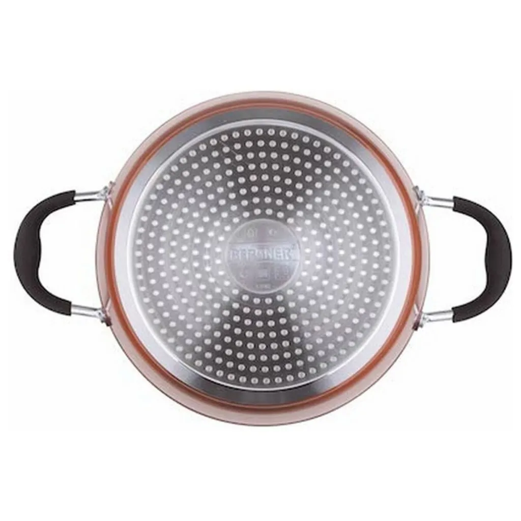 Topfset Bergner Pandora Kupfer Geschmiedetes Aluminium 5 Teilig 6 Topfset Bergner Pandora Kupfer Geschmiedetes Aluminium 5 Teilig – Bild 6