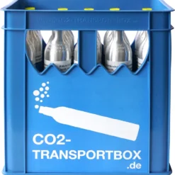 CO2 Zylinder Transportbox Ink.l 15 Volle Flaschen 425 G Kohlensäure 60l Soda