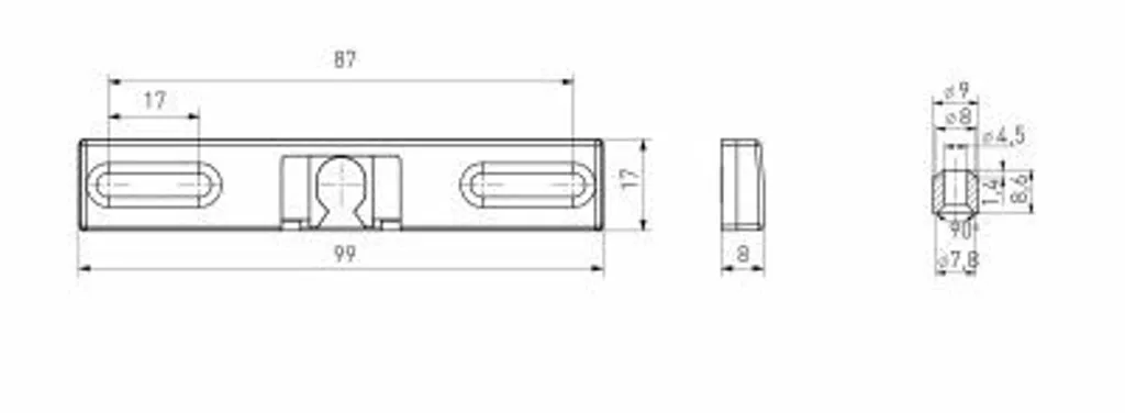MOOIMAKEN® Balkontürschnapper Mit Rolle Profilart: Universal 3 MOOIMAKEN® Balkontürschnapper Mit Rolle Profilart: Universal – Bild 3