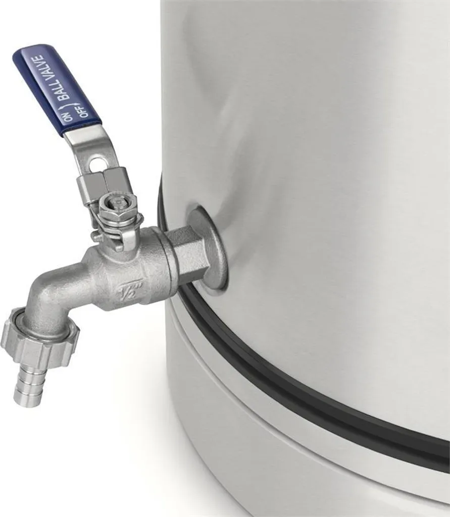 Maischfest Fermentierkessel 30 Liter Gärröhrchen 304-Edelstahl 3 Maischfest Fermentierkessel 30 Liter Gärröhrchen 304-Edelstahl – Bild 3