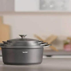 Tefal Trattoria Topf Mit Gussdeckel, 24cm, 4,57l, Aluguss 31 Tefal Trattoria Topf Mit Gussdeckel, 24cm, 4,57l, Aluguss -Brutzellust Verkaufsgeschäft 147477e51ce4693a6b032f16c93636a5