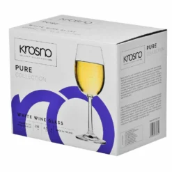 KROSNO Pure Weißweinglas, 6er-Set, 250 Ml -Brutzellust Verkaufsgeschäft 15179c9dfb1a414940ecab08f318b968