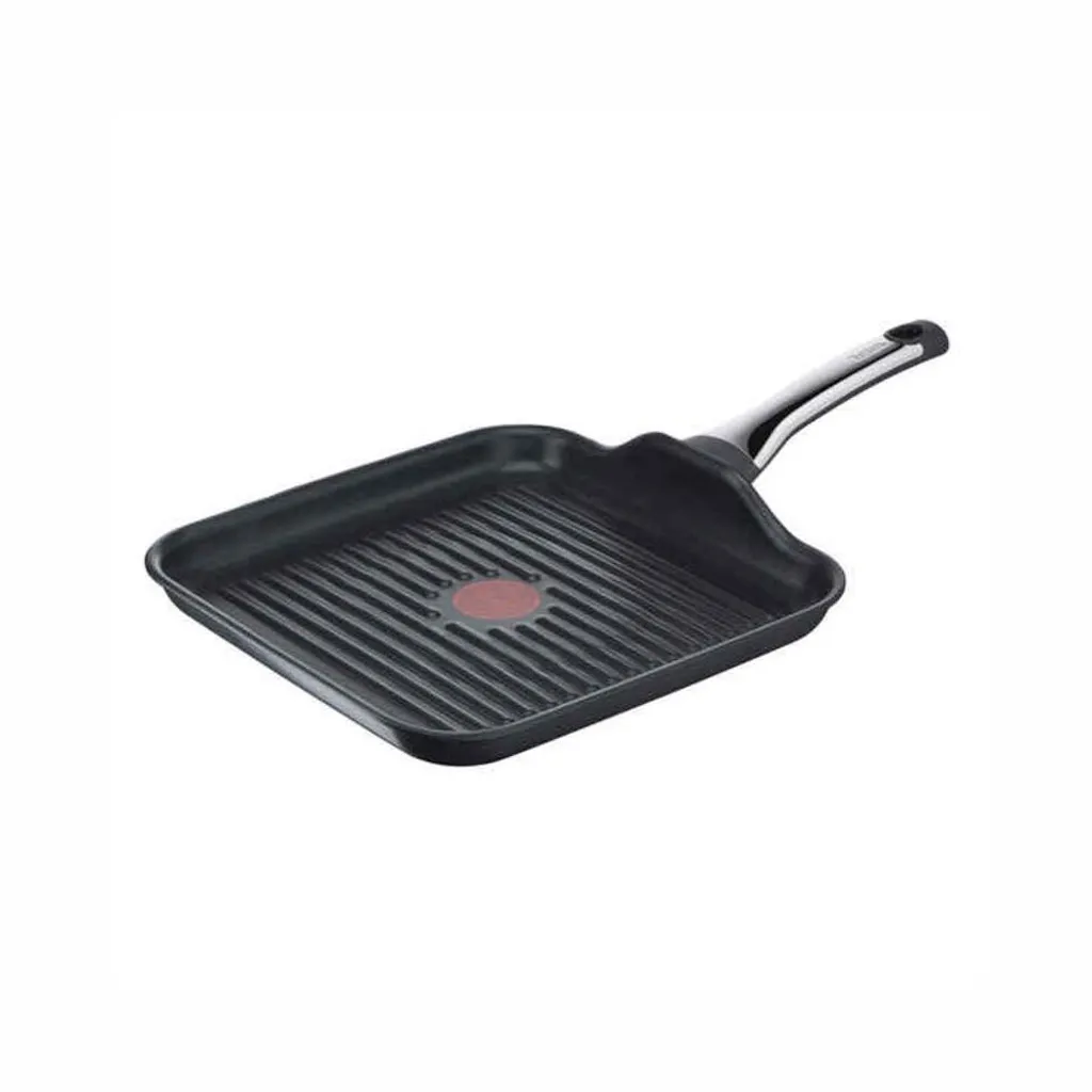 Tefal G8504023, Grillpfanne, Titan, Aluminium-Guss, Keramik, Gas, Halogen, Induktion, Versiegelte Platte, 280 Mm, 80 Mm 1 Tefal G8504023, Grillpfanne, Titan, Aluminium-Guss, Keramik, Gas, Halogen, Induktion, Versiegelte Platte, 280 Mm, 80 Mm