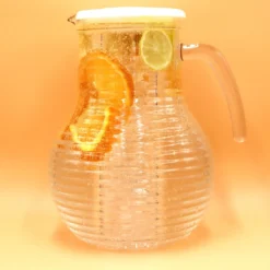 1x Kadum Karaffe Krug Mit Deckel Aus Polycarbonate Bruchfest Und Kratzfest In Echtglasoptik 3 Liter -Brutzellust Verkaufsgeschäft 171256e99686878e83753313955791f7