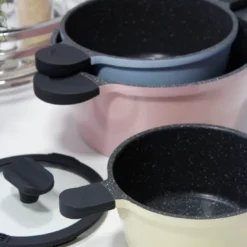 Mulex 6tlg. Topfset 'HAPPINESS' 25 Mulex 6tlg. Topfset 'HAPPINESS' -Brutzellust Verkaufsgeschäft 17471acabec4b22647fa349a9b748fd0