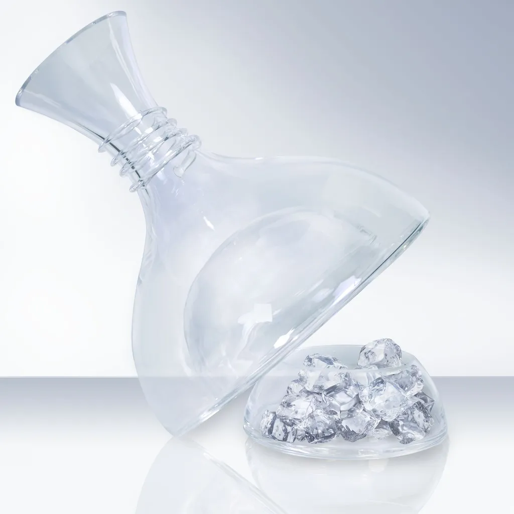 Dekanter Mit Eisschale 1 Dekanter Mit Eisschale