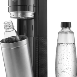 SodaStream Wassersprudler Titan Ohne CO2-Zylinder, 1x 1L Glasflasche Und 1x 1L Kunststoff-Flasche 13 SodaStream Wassersprudler Titan Ohne CO2-Zylinder, 1x 1L Glasflasche Und 1x 1L Kunststoff-Flasche -Brutzellust Verkaufsgeschäft 1bc56a6f921a46e294f9384e8a491ba4