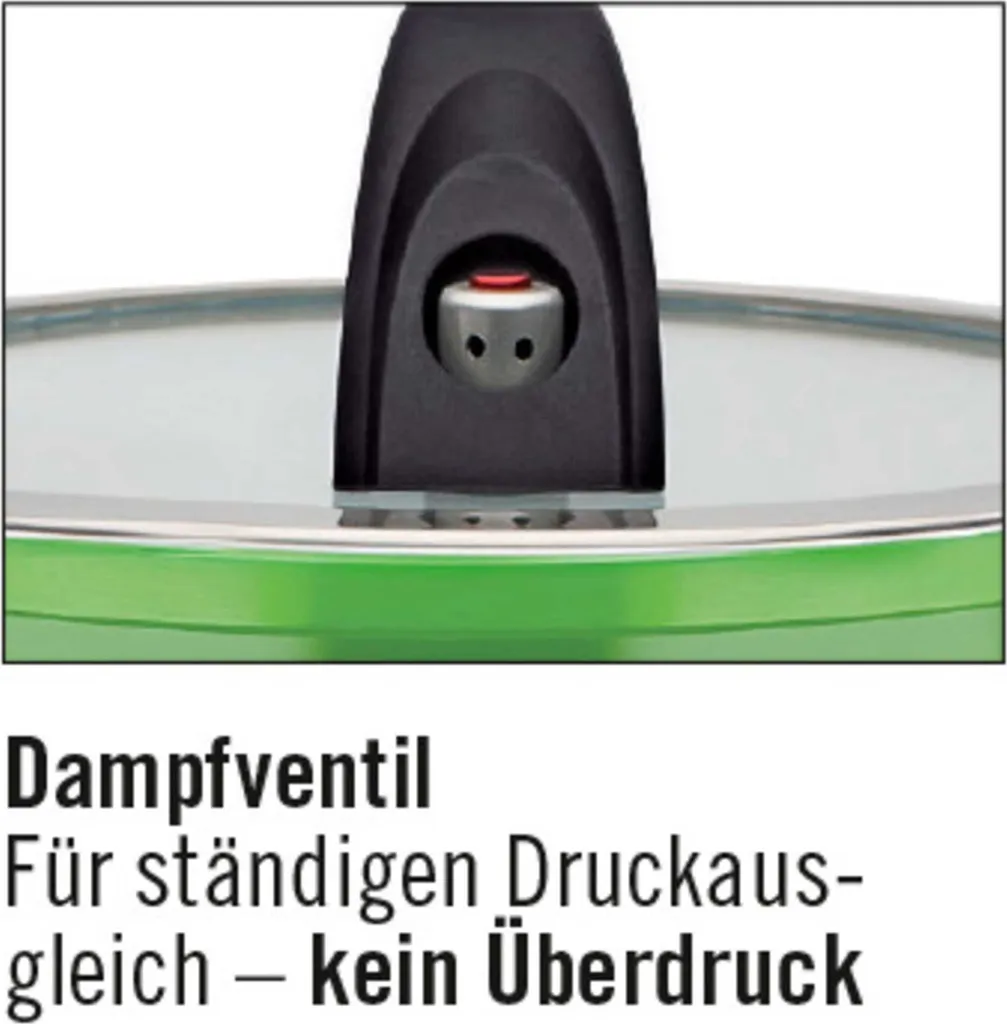 Energiespartopf Gourmet Nero 24cm, 6 Ltr. 7 Energiespartopf Gourmet Nero 24cm, 6 Ltr. – Bild 7