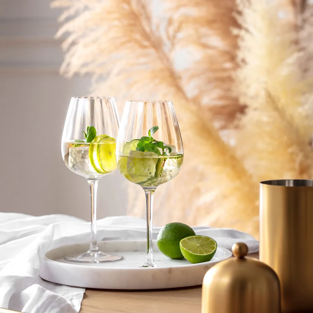 Villeroy & Boch Rose Garden Weißweinkelch, Set 4tlg. Klar 1137258120 4 Villeroy & Boch Rose Garden Weißweinkelch, Set 4tlg. Klar 1137258120 – Bild 4