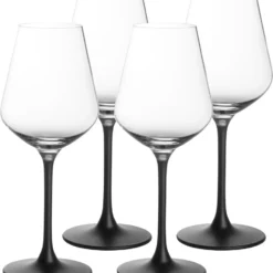 Villeroy & Boch Rotweinkelch, Manufacture Rock Klar,schwarz, 4 Tlg. 21 Villeroy & Boch Rotweinkelch, Manufacture Rock Klar,schwarz, 4 Tlg. -Brutzellust Verkaufsgeschäft 1efcc90794bb7620caea9b1abac71931