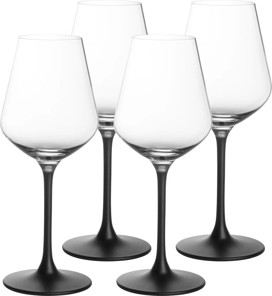Villeroy & Boch Rotweinkelch, Manufacture Rock Klar,schwarz, 4 Tlg. 10 Villeroy & Boch Rotweinkelch, Manufacture Rock Klar,schwarz, 4 Tlg. – Bild 10