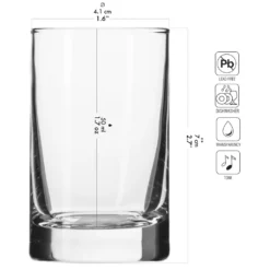 KROSNO Shot Vodkagläser, 6er-Set, 50 Ml -Brutzellust Verkaufsgeschäft 21c3fc3bd27a817139807c3be7184ee6