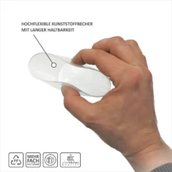 100 Schnapsgläser Aus Plastik, 4 Cl, Transparent, Mehrweg Shot Becher -Brutzellust Verkaufsgeschäft 23036cab2602e5ef603f12d70021eab5