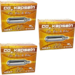 30 NEMT 16g Co2 Bierkapseln And Bikekapseln Für Alle Bierzapfanlagen Mit 16g Koh