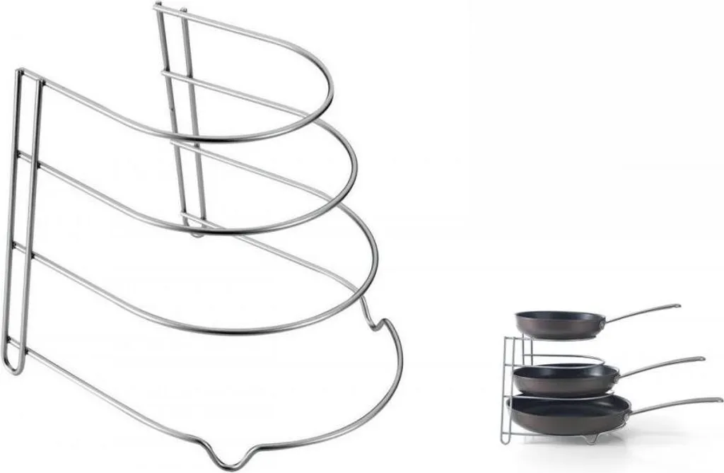 Metaltex Bratpfannenablage Bratpfannenhalter Canyon Pfannengestell 362004039 5 Metaltex Bratpfannenablage Bratpfannenhalter Canyon Pfannengestell 362004039 – Bild 5