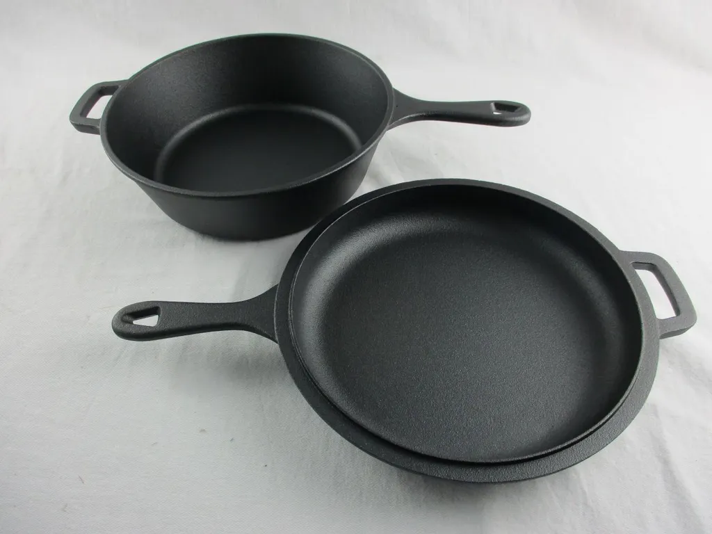 BBQ-Toro Gusseisen Topf Mit Pfannendeckel | 4,4 Liter Stielkasserolle 5 BBQ-Toro Gusseisen Topf Mit Pfannendeckel | 4,4 Liter Stielkasserolle – Bild 5