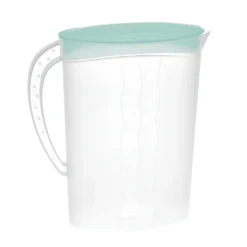 Premium Saftkanne, 2 Liter Fassungsvermögen, Mit Vielseitigem Deckel Und Integrierter Maßeinteilung Für Kalte Getränke Wie Saft, Eistee, Wasserkaraffe Aus Kunststoff -Brutzellust Verkaufsgeschäft 2614f287ec4bfab9d68081db46ec4cd0