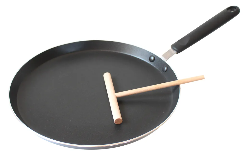 ELO Crepe Pfanne 26 Mit Teigroller, 62797 1 ELO Crepe Pfanne 26 Mit Teigroller, 62797