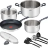 Tefal G713SB Daily Cook Set - Koch-Set - Schwarz/silber