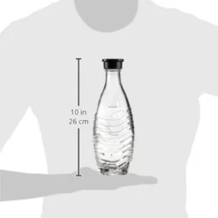 SodaStream Glaskaraffen 0,6 Liter Im 2er-Pack, 764997 -Brutzellust Verkaufsgeschäft 282fc5b79987f7ae591445a0aa7461b4