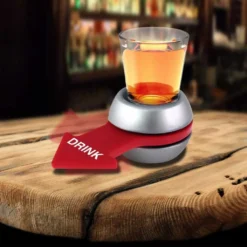 Shot Glas Spinner | Party-Spiel | Trinkspiel | Einschenken, Drehen, Trinken. Inklusive Shotglas Und Drehmechanismus -Brutzellust Verkaufsgeschäft 28c899abb227747861bdac72ee5293e3