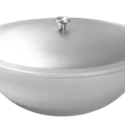 Kasan Aluguss Asien Wok Topf KazanTatarskij Aluguss Kasan 4.5 Liter