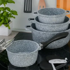 Graue Töpfe Und Kasserolle Mit Marmorbeschichtung 28 Graue Töpfe Und Kasserolle Mit Marmorbeschichtung -Brutzellust Verkaufsgeschäft 2ac658eb9a76a4cc3f41f12ab335f241