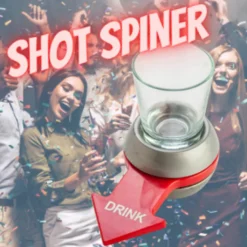 Shot Glas Spinner | Party-Spiel | Trinkspiel | Einschenken, Drehen, Trinken. Inklusive Shotglas Und Drehmechanismus -Brutzellust Verkaufsgeschäft 2acda4d55ad77cb3f5ff907116e84d22