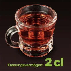 Schnapsglas Schnapsgläser Schnaps Stamper Kurze Glas Mit Henkel 2cl 12,24,48 Stk, Menge:48 -Brutzellust Verkaufsgeschäft 2b0a5019cb3358a5cadb727d12008ac0