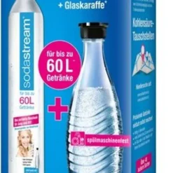 SodaStream Reserve-Zylinder 50-60 Ltr + Glas - Karaffe -Brutzellust Verkaufsgeschäft 2b9209a92595c23144240bd828dffd4d