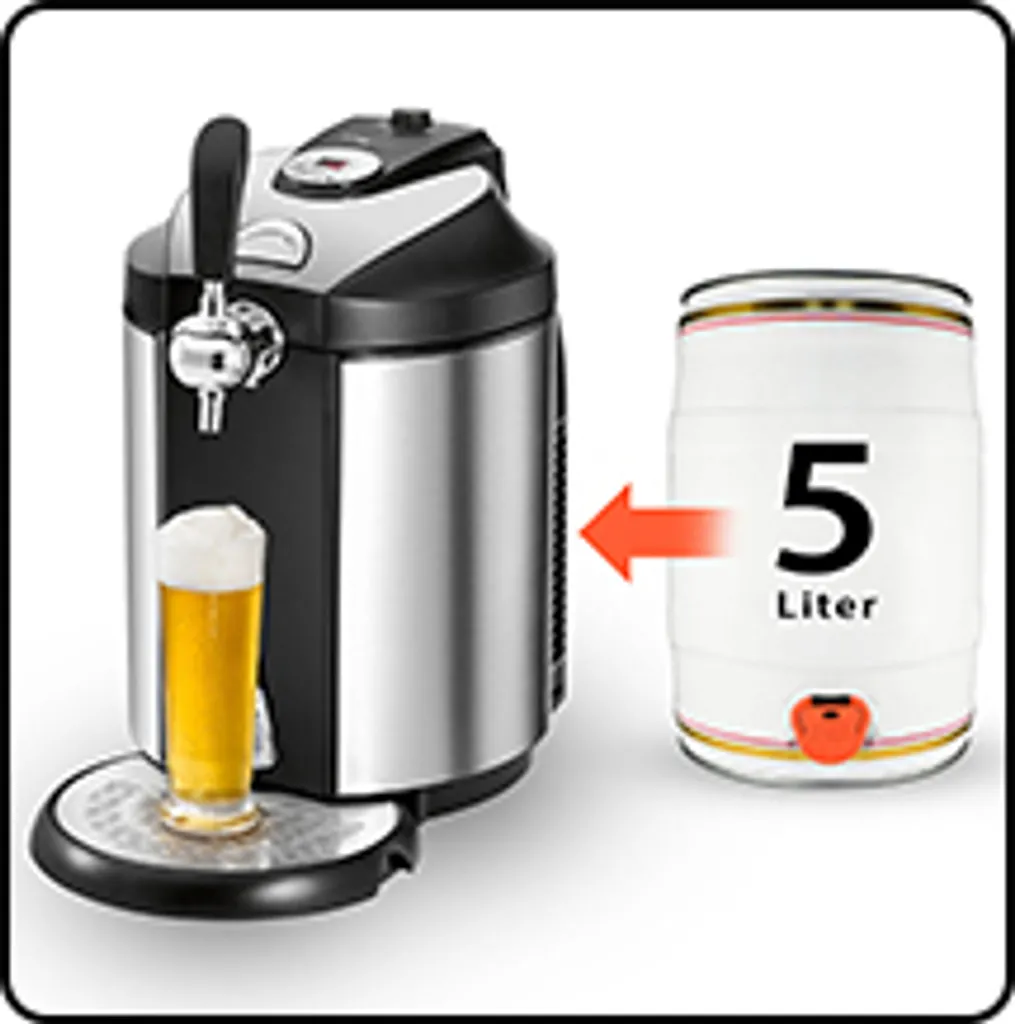 Clatronic Bierzapfanlage BZ 3740 Mit Edelstahlgehäuse Für Partyfässer 7 Clatronic Bierzapfanlage BZ 3740 Mit Edelstahlgehäuse Für Partyfässer – Bild 7