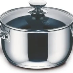 Berndes Injoy Special Edition Kochtopf Mit Glasdeckel, Topf Mit Deckel, Antihaftversiegelung, Edelstahl, Silber / Schwarz, Ø 20 Cm, 063241 -Brutzellust Verkaufsgeschäft 2e39eb36e0833fd59b3b2adb53794927