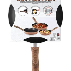 Nuovva Kupfer Bratpfanne - Keramische Antihaftbeschichtung - Holzgriff Bratpfanne - Ø 24 Cm Induktion - PTFE-frei 11 Nuovva Kupfer Bratpfanne - Keramische Antihaftbeschichtung - Holzgriff Bratpfanne - Ø 24 Cm Induktion - PTFE-frei -Brutzellust Verkaufsgeschäft 2e7537414461b0ce84b4c3f1bba3b373