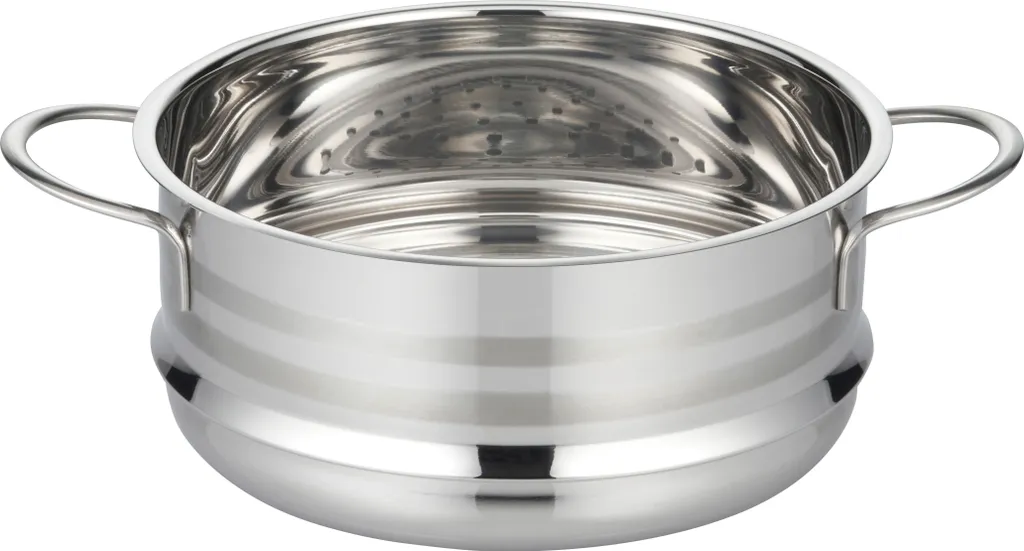 ELO Basic Edelstahl Edelstahldämpfer 18cm Brillant, 22719 2 ELO Basic Edelstahl Edelstahldämpfer 18cm Brillant, 22719 – Bild 2