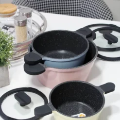 Mulex 6tlg. Topfset 'HAPPINESS' 22 Mulex 6tlg. Topfset 'HAPPINESS' -Brutzellust Verkaufsgeschäft 307ac01f53a109d5ceb5e2d36a0a35ff