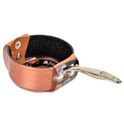 Excellence Cuivre Ø20 Cm By Kitchen Pro - Stielkasserolle 20cm Ohne Deckel, Kochtopf Klein 2,5 Liter, Aus Kupfer Und Rostfreiem Edelstahl, Induktion -Brutzellust Verkaufsgeschäft 3082e37c787296051d473b232c6ad5e5