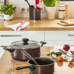 Tefal Kochtopf Easy Cook Clean 35 L 18 Cm Aluminium Schwarz