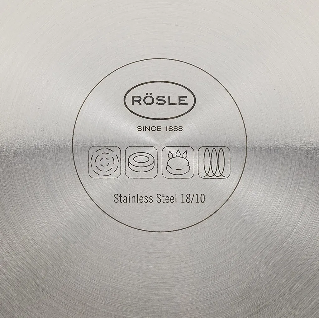 Rösle RÖSLE ELEGANCE Bratpfanne Ø 28 Cm, Edelstahl 18/10, Universalpfanne Mit Antihaftversiegelung ProPlex, Spülmaschinen-, Backofen- Und Induktionsgeeignet 6 Rösle RÖSLE ELEGANCE Bratpfanne Ø 28 Cm, Edelstahl 18/10, Universalpfanne Mit Antihaftversiegelung ProPlex, Spülmaschinen-, Backofen- Und Induktionsgeeignet – Bild 6