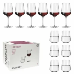 Lichtweiss Julie Rotwein- Und Wasserglas-Set #2 Von Nadine Niggemeier -Brutzellust Verkaufsgeschäft 333dcfefacd354420e143449c70dbe51