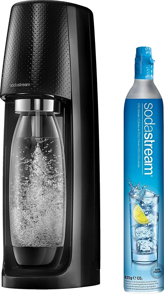 Sodastream Wassersprudler EASY Incl. PET-Flasche 1 L Und 1 Co²-Kohlensäurezylinder, Schwarz 16 Sodastream Wassersprudler EASY Incl. PET-Flasche 1 L Und 1 Co²-Kohlensäurezylinder, Schwarz – Bild 16